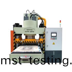 600噸伺服雙(shuang)工位(wei)滑檯式拼(pin)圖(tu)衝切(qie)成型(xing)機