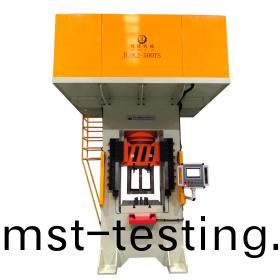 東莞(guan)廠傢(jia) 500噸(dun)伺(ci)服導軌式(shi)四(si)柱液(ye)壓(ya)機(ji)