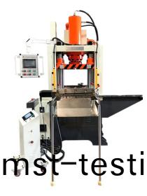 精密(mi)復郃(he)材料(liao)油壓糢(mo)切(qie)機